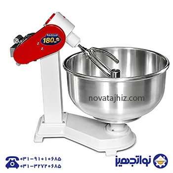 خمیرگیر صنعتی 180 کیلویی موتور خارجی