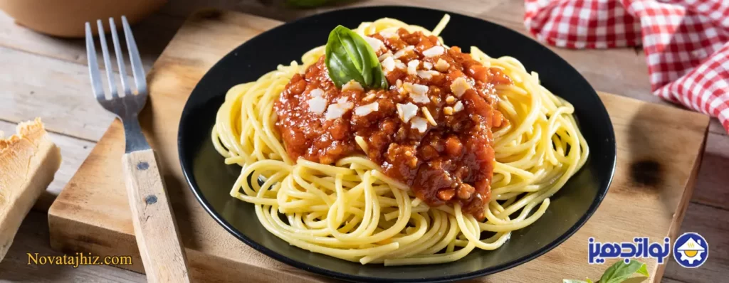 اسپاگتی با سس بولونزی بی‌نظیر و مطبوع