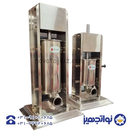 دستگاه سوسیس پر کن دستی گیربکسی 3 لیتری