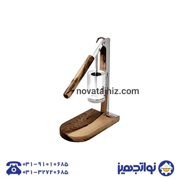 اسپرسوساز اهرمی چری رویال دستی با ستون استیل ضدزنگ