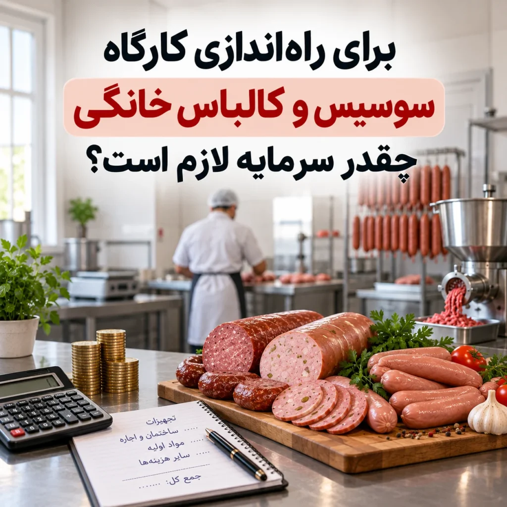 راه‌اندازی کارگاه سوسیس و کالباس خانگی